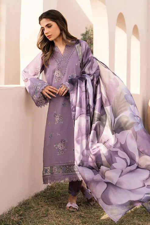 SAPPHIRE -3PC KARANDI Bana Dori Printed Shirt With Printed Duppta -SAF 5047