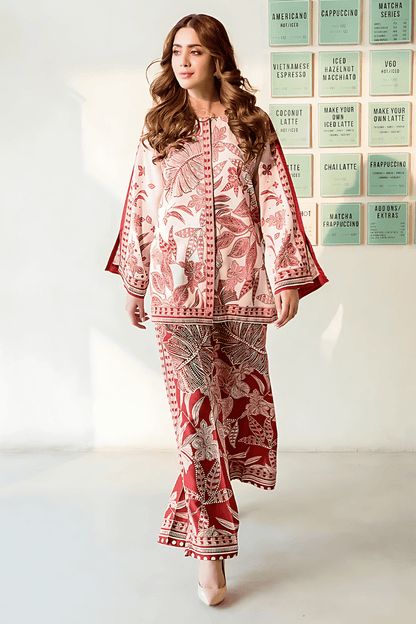 LULUSAR Silk 2PC Digital Printed ,SK-3005