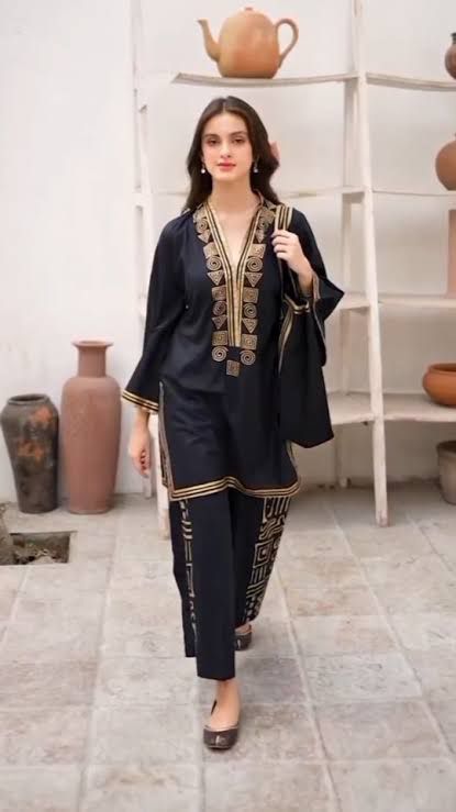 LULUSAR Silk 2PC Digital Printed ,SK-4042