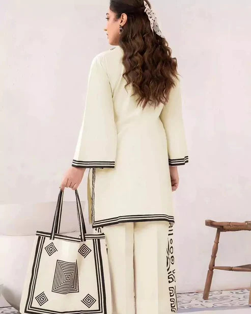 LULUSAR Silk 2PC Digital Printed ,SK-4041