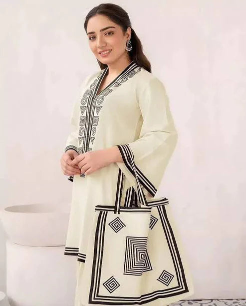 LULUSAR Silk 2PC Digital Printed ,SK-4041