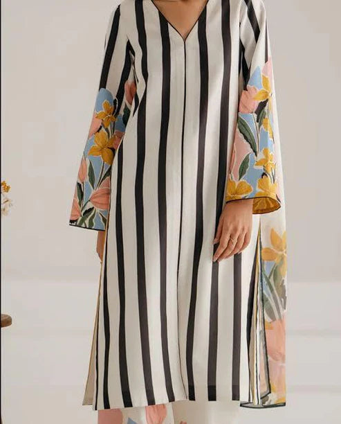 LULUSAR Silk 3PC Digital Printed ,SK-4006