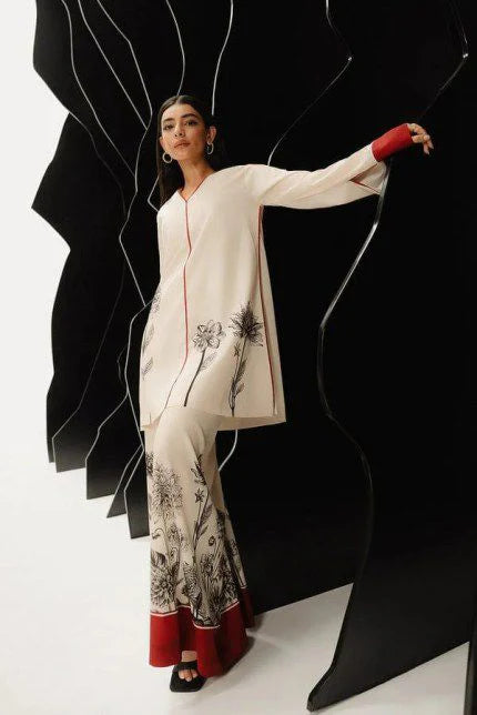 LULUSAR Silk 3PC Digital Printed ,SK-4019
