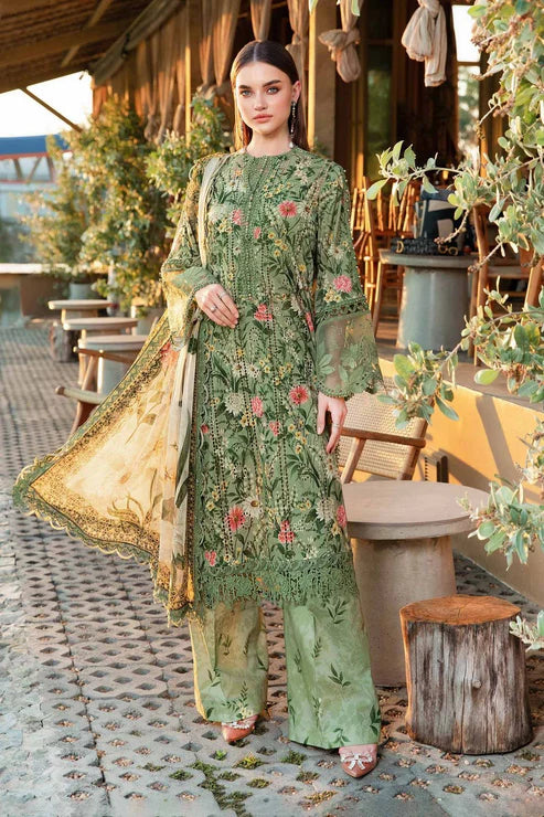 SAPPHIRE -3PC KARANDI Bana Dori Printed Shirt With Printed Duppta -SAF 5007