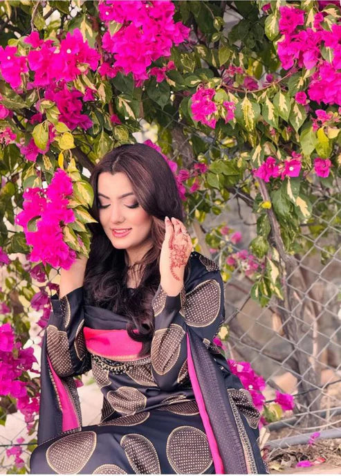LULUSAR Silk 3PC Digital Printed ,SK-3046
