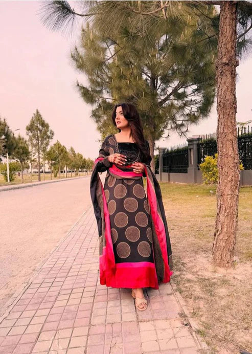 LULUSAR Silk 3PC Digital Printed ,SK-3046