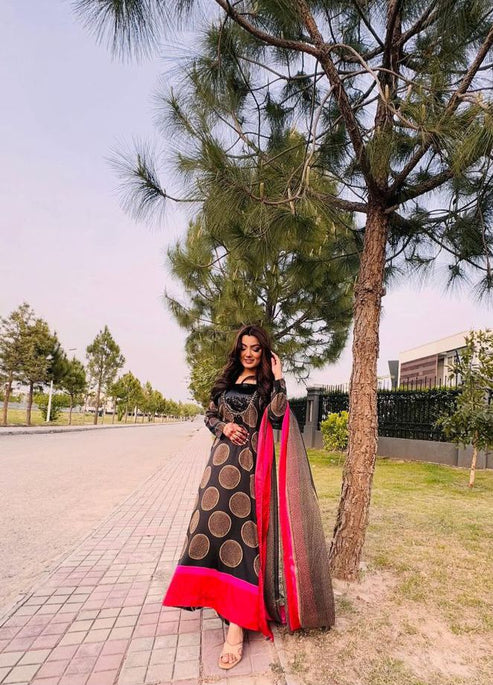 LULUSAR Silk 3PC Digital Printed ,SK-3046