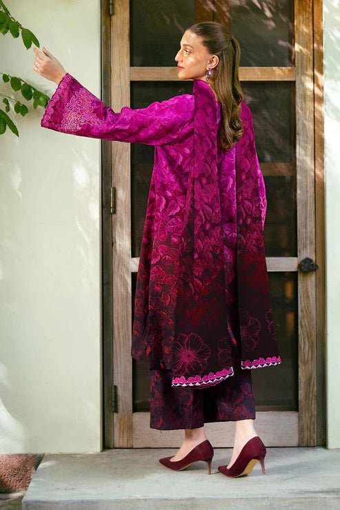 SAPPHIRE -3PC KARANDI Bana Dori Printed Shirt With Printed Duppta -SAF 5039