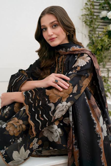 SAPPHIRE -3PC KARANDI Bana Dori Printed Shirt With Printed Duppta -SAF 5022