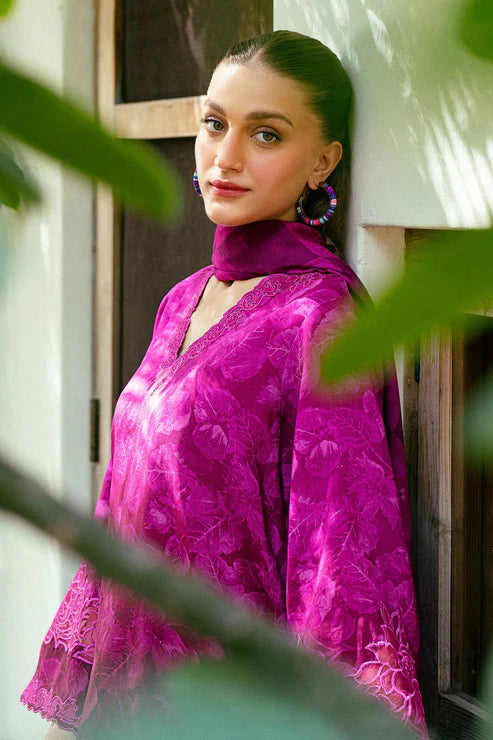 SAPPHIRE -3PC KARANDI Bana Dori Printed Shirt With Printed Duppta -SAF 5039