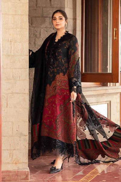 SAPPHIRE -3PC KARANDI Bana Dori Printed Shirt With Printed Duppta -SAF 5008