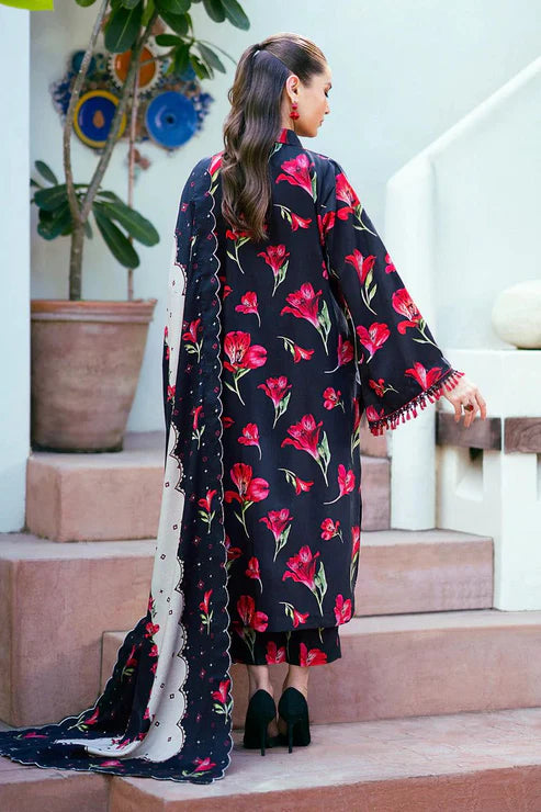 SAPPHIRE -3PC KARANDI Bana Dori Printed Shirt With Printed Duppta -SAF 5002