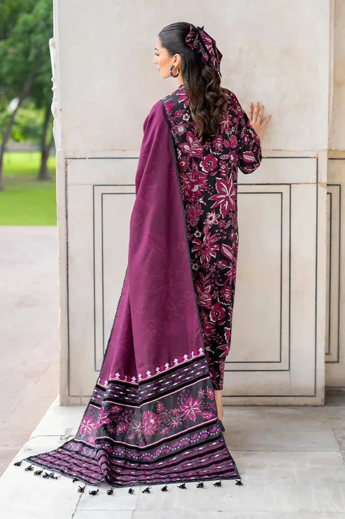 SAPPHIRE -3PC KARANDI Bana Dori Printed Shirt With Printed Duppta -SAF 5071