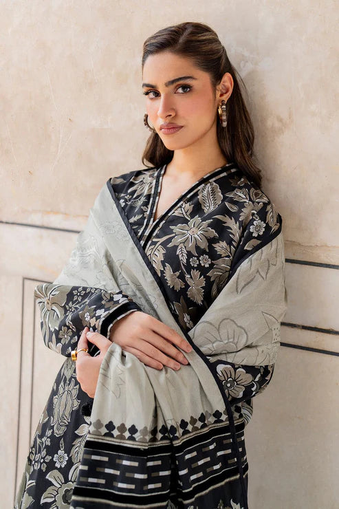 SAPPHIRE -3PC KARANDI Bana Dori Printed Shirt With Printed Duppta -SAF 5072