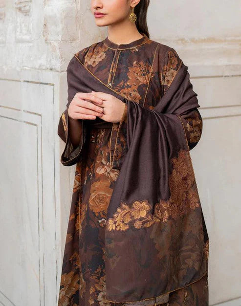 SAPPHIRE -3PC KARANDI Bana Dori Printed Shirt With Printed Duppta -SAF 5075