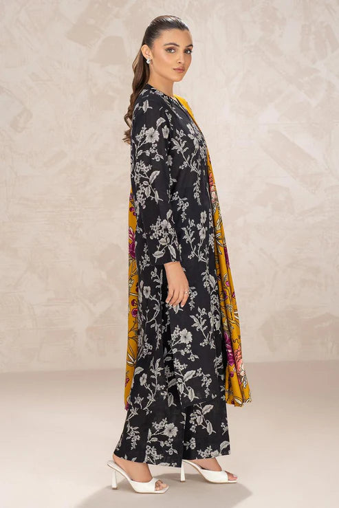 SAPPHIRE -3PC KARANDI Bana Dori Printed Shirt With Printed Duppta -SAF 5046