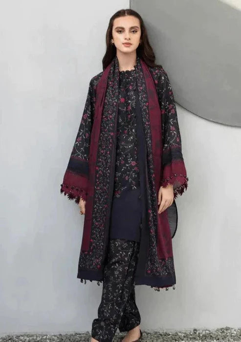 SAPPHIRE -3PC KARANDI Bana Dori Printed Shirt With Printed Duppta -SAF 5053