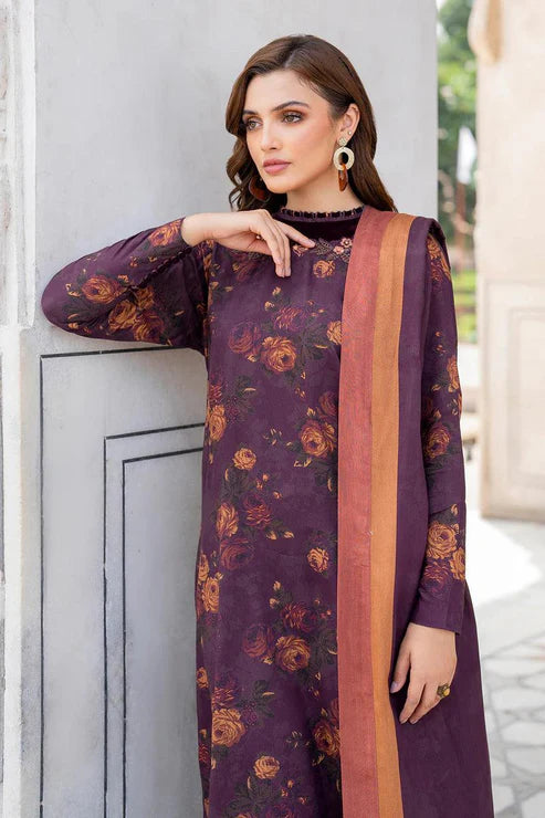 SAPPHIRE -3PC KARANDI Bana Dori Printed Shirt With Printed Duppta -SAF 5055