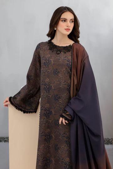 SAPPHIRE -3PC KARANDI Bana Dori Printed Shirt With Printed Duppta -SAF 5058