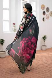 SAPPHIRE -3PC KARANDI Bana Dori Printed Shirt With Printed Duppta -SAF 5063