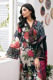 SAPPHIRE -3PC KARANDI Bana Dori Printed Shirt With Printed Duppta -SAF 5063