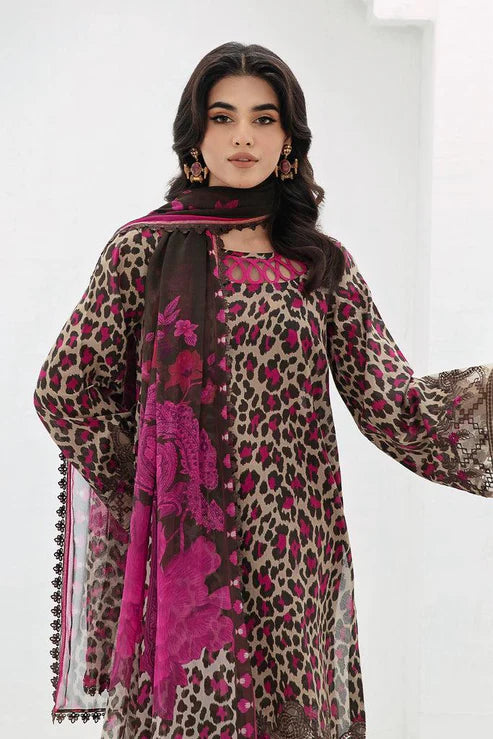 SAPPHIRE -3PC KARANDI Bana Dori Printed Shirt With Printed Duppta -SAF 5076
