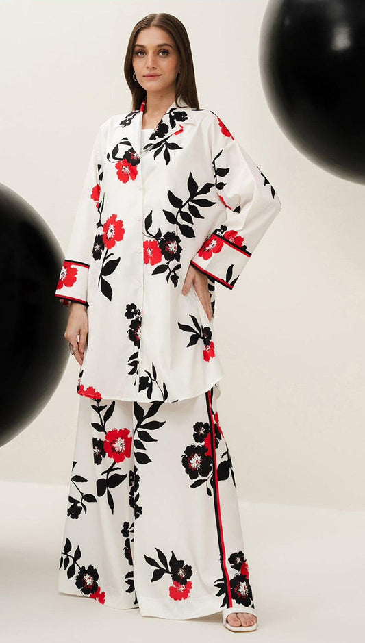 LULUSAR Silk 2PC Digital Printed ,AF-20003