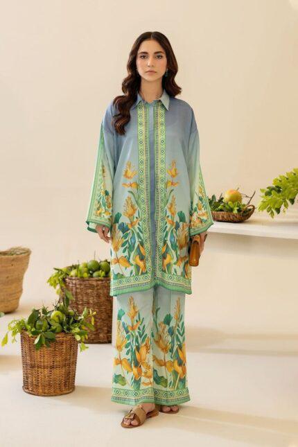 LULUSAR Silk 2PC Digital Printed ,SK-3004