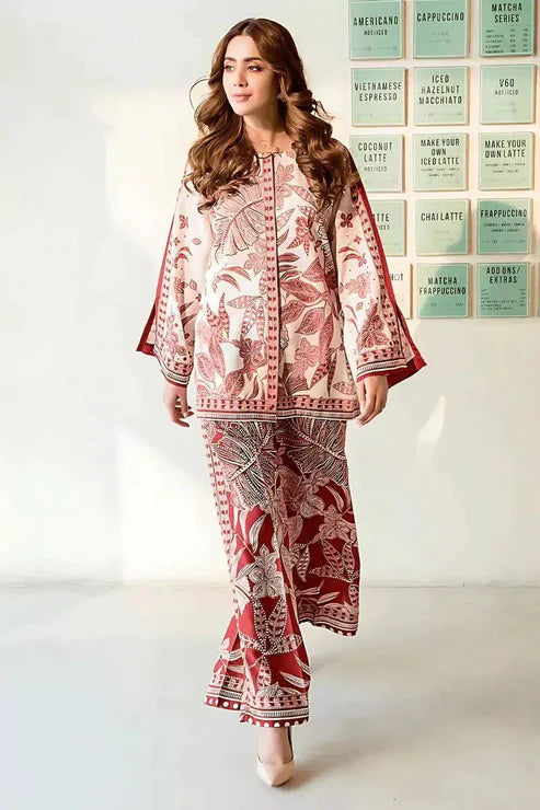 LULUSAR Silk 2PC Digital Printed ,SK-3005