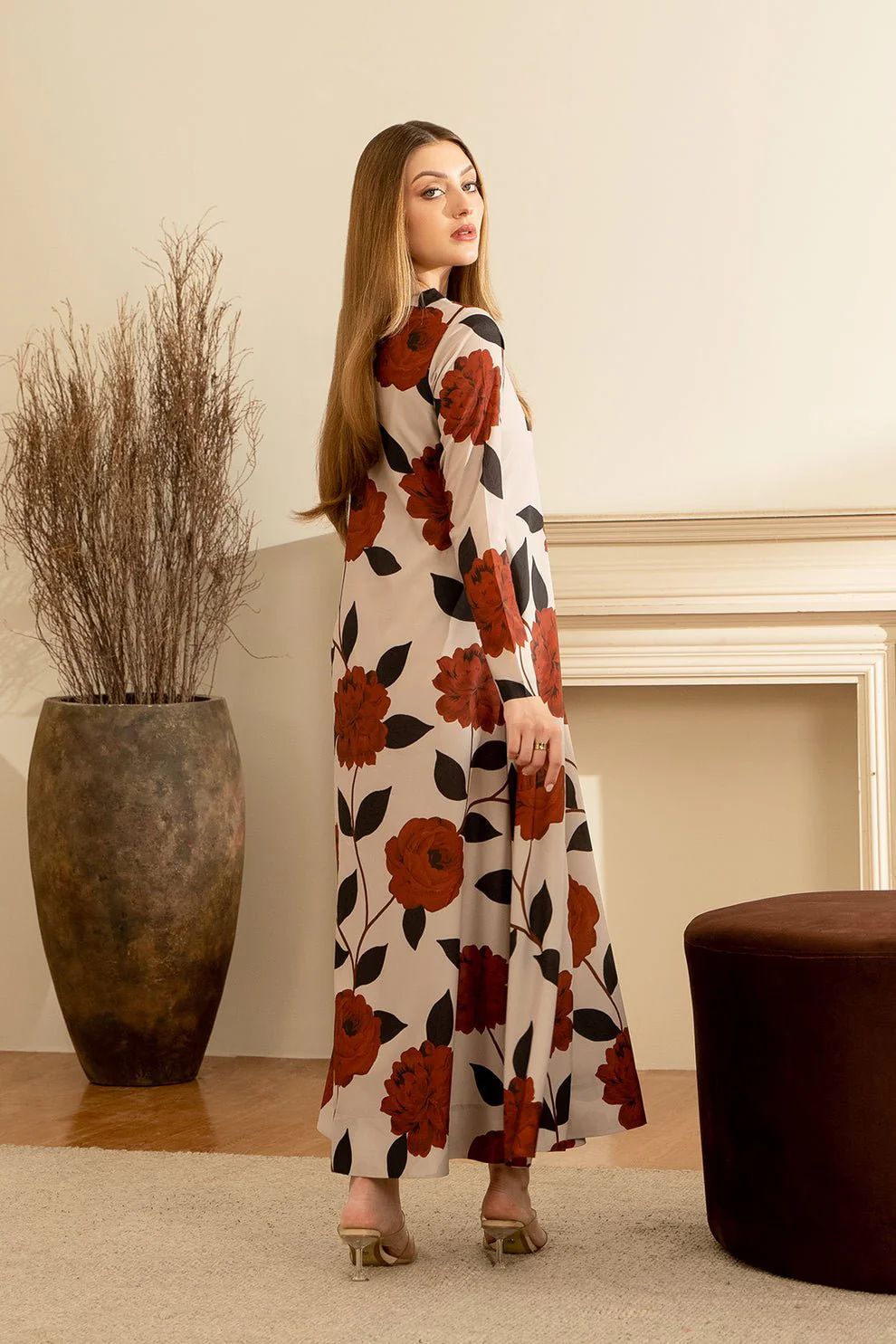 LULUSAR Silk 2PC Digital Printed ,AF-20001
