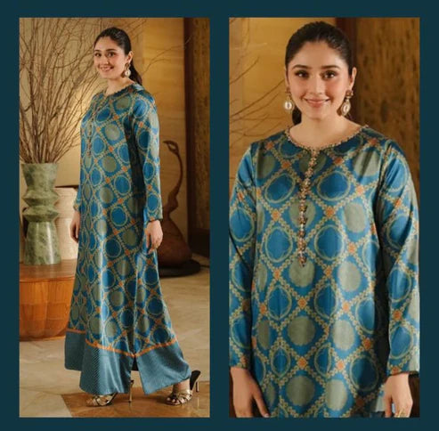 LULUSAR Silk 3PC Digital Printed ,SK-3045