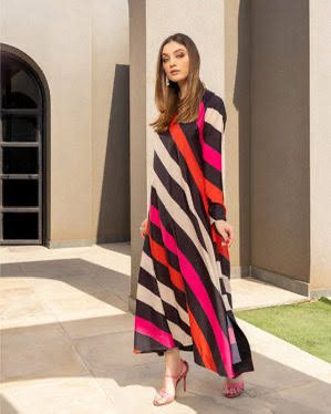 LULUSAR Silk 2PC Digital Printed ,AF-20007