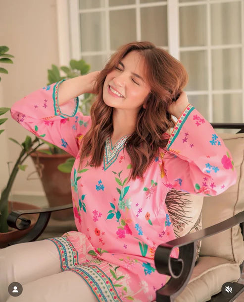 LULUSAR Silk 2PC Digital Printed ,AF-2012