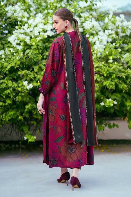 SAPPHIRE -3PC KARANDI Bana Dori Printed Shirt With Printed Duppta -SAF 5067