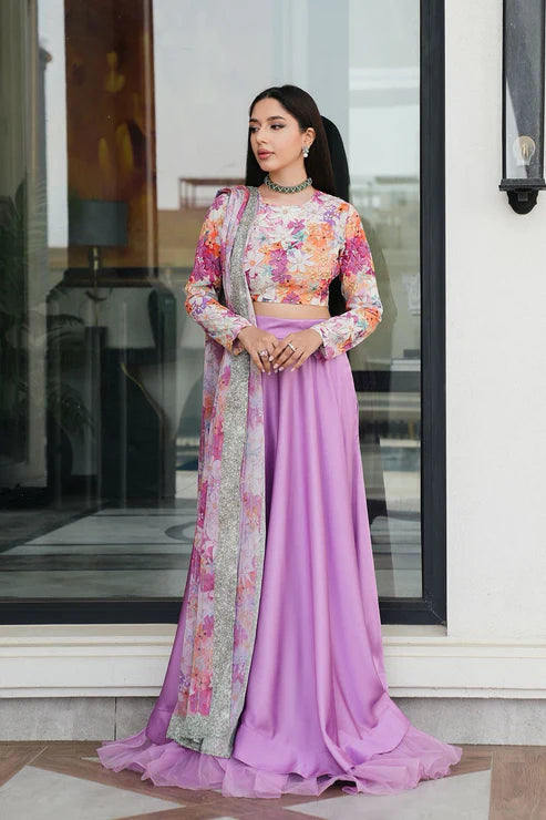 LULUSAR Silk 3PC Digital Printed ,SK-4014