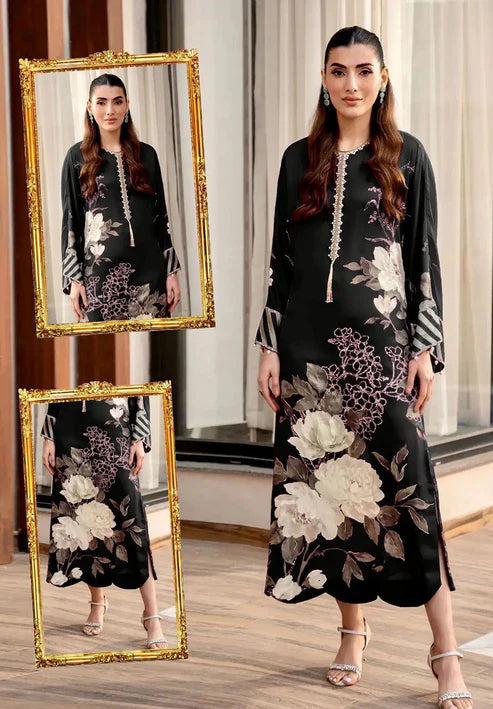LULUSAR Silk 3PC Digital Printed ,SK-3038