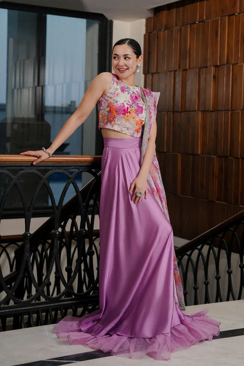 LULUSAR Silk 3PC Digital Printed ,SK-4015