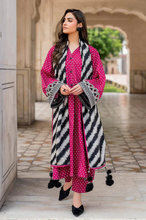 LULUSAR Silk 3PC Digital Printed ,SK-4013