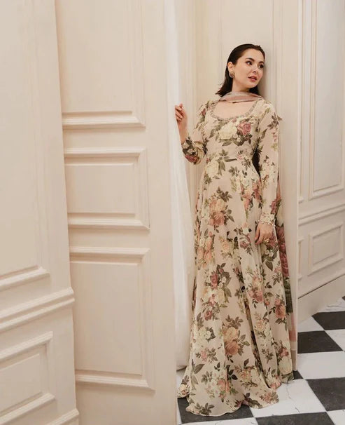 LULUSAR Silk 3PC Digital Printed ,SK-4012