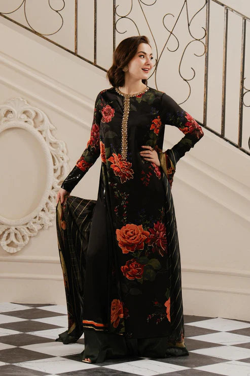 LULUSAR Silk 3PC Digital Printed ,SK-4011