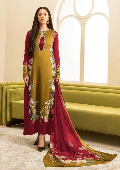 LULUSAR Silk 3PC Digital Printed ,SK-4009