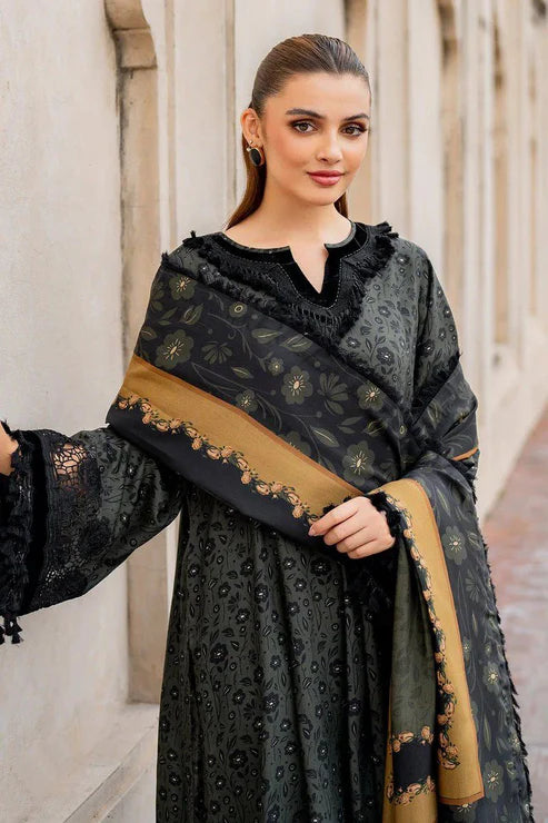 SAPPHIRE -3PC KARANDI Bana Dori Printed Shirt With Printed Duppta -SAF 5038
