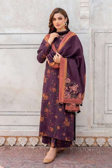 SAPPHIRE -3PC KARANDI Bana Dori Printed Shirt With Printed Duppta -SAF 5031