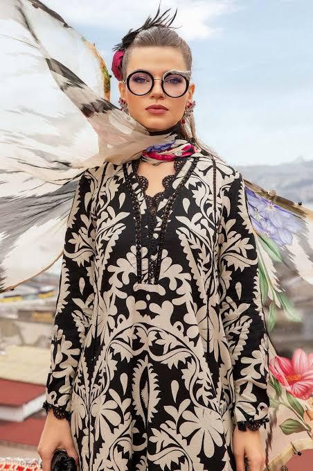 SAPPHIRE -3PC KARANDI Bana Dori Printed Shirt With Printed Duppta -SAF 5009