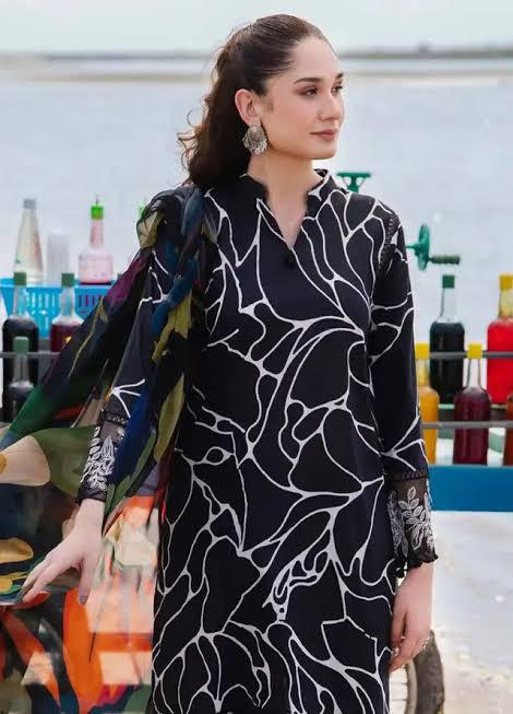 SAPPHIRE -3PC KARANDI Bana Dori Printed Shirt With Printed Duppta -SAF 5005