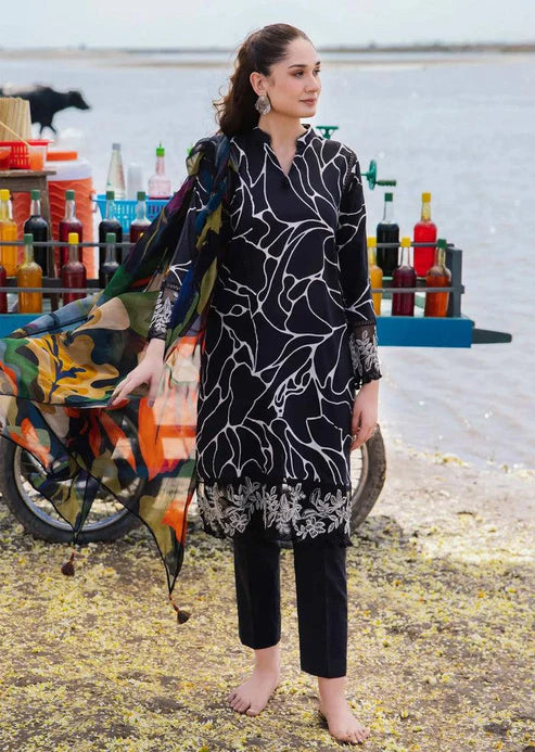 SAPPHIRE -3PC KARANDI Bana Dori Printed Shirt With Printed Duppta -SAF 5005