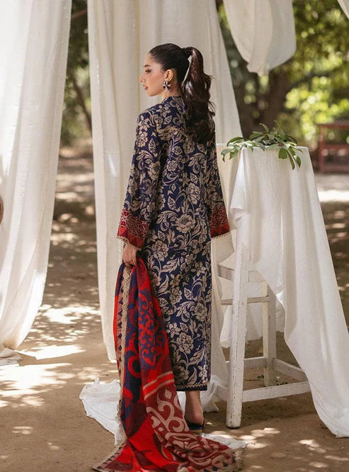 SAPPHIRE -3PC KARANDI Bana Dori Printed Shirt With Printed Duppta -SAF 5020