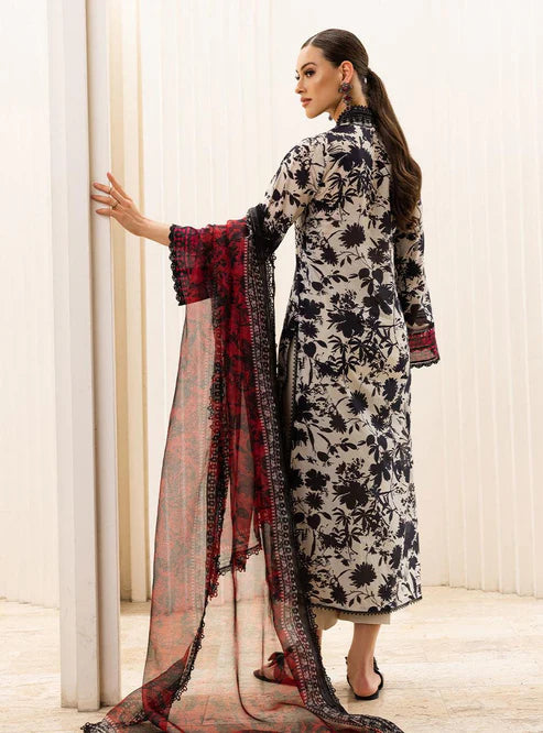 SAPPHIRE -3PC KARANDI Bana Dori Printed Shirt With Printed Duppta -SAF 5018