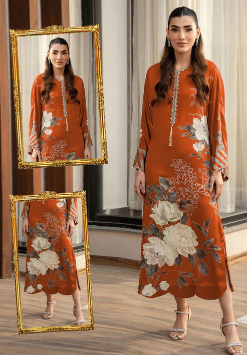 LULUSAR Silk 3PC Digital Printed ,SK-3039