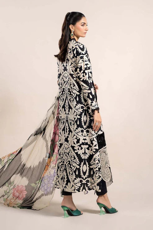 SAPPHIRE -3PC KARANDI Bana Dori Printed Shirt With Printed Duppta -SAF 5010